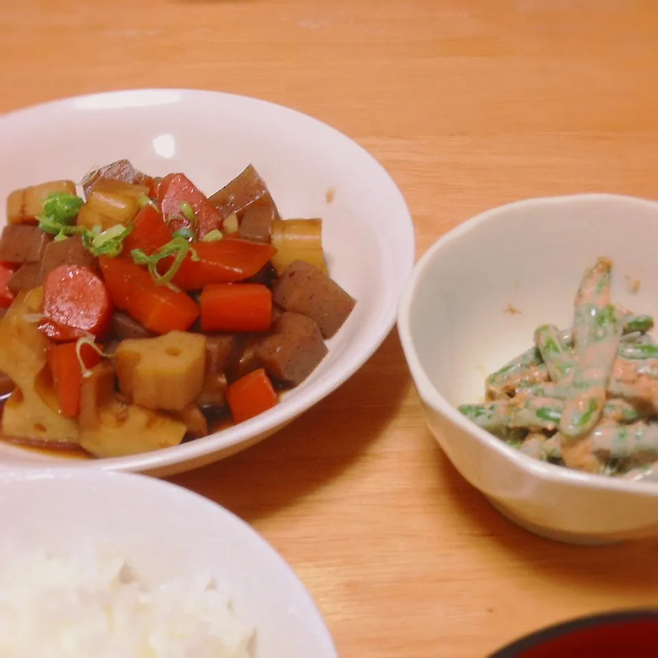 根野菜煮物|めだか🎶ママさん