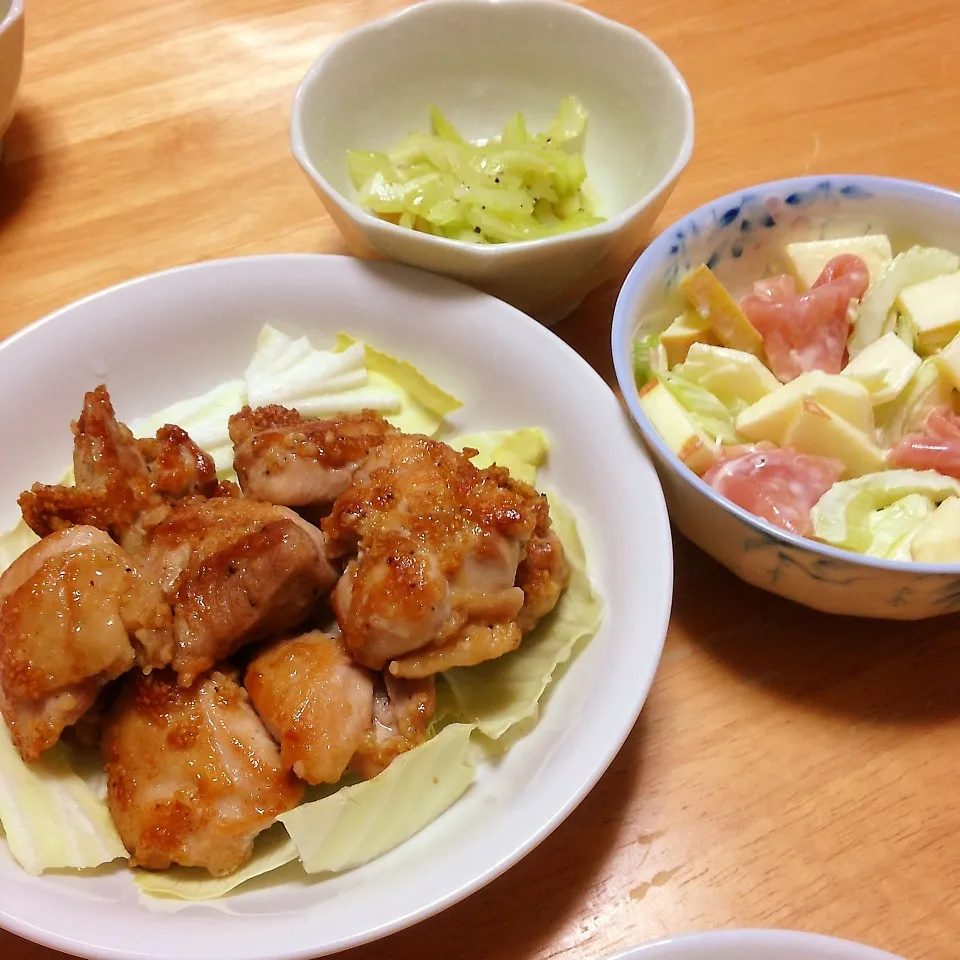 Snapdishの料理写真:鶏のからあげ|めだか🎶ママさん