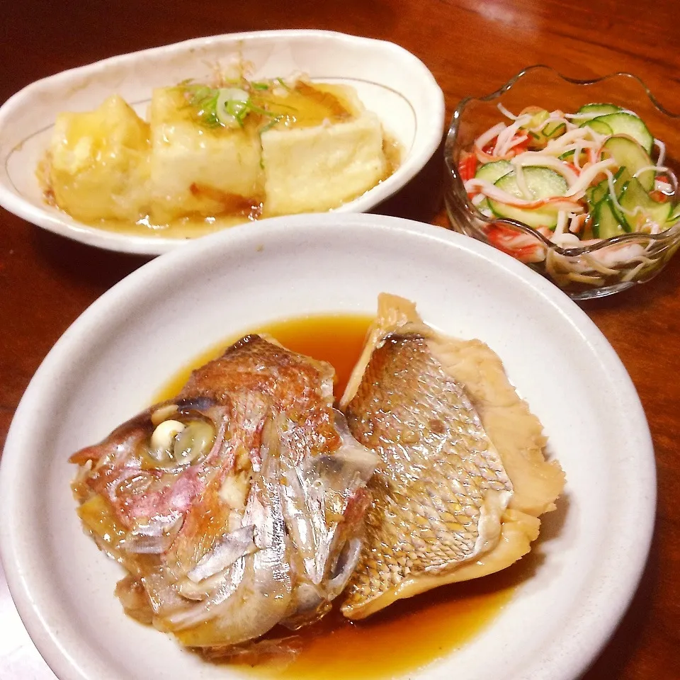 鯛の煮付け|めだか🎶ママさん