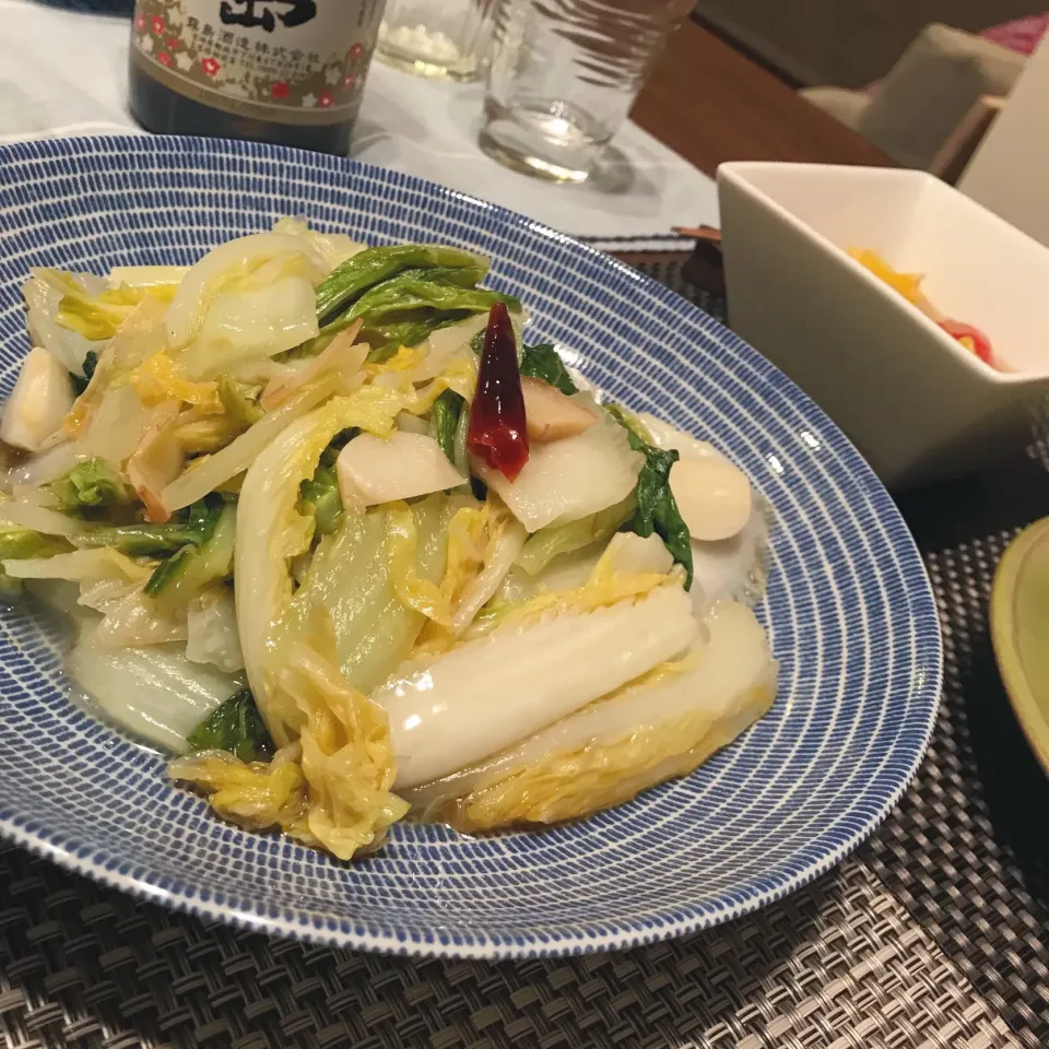 Snapdishの料理写真:白菜炒め|麻紀子さん