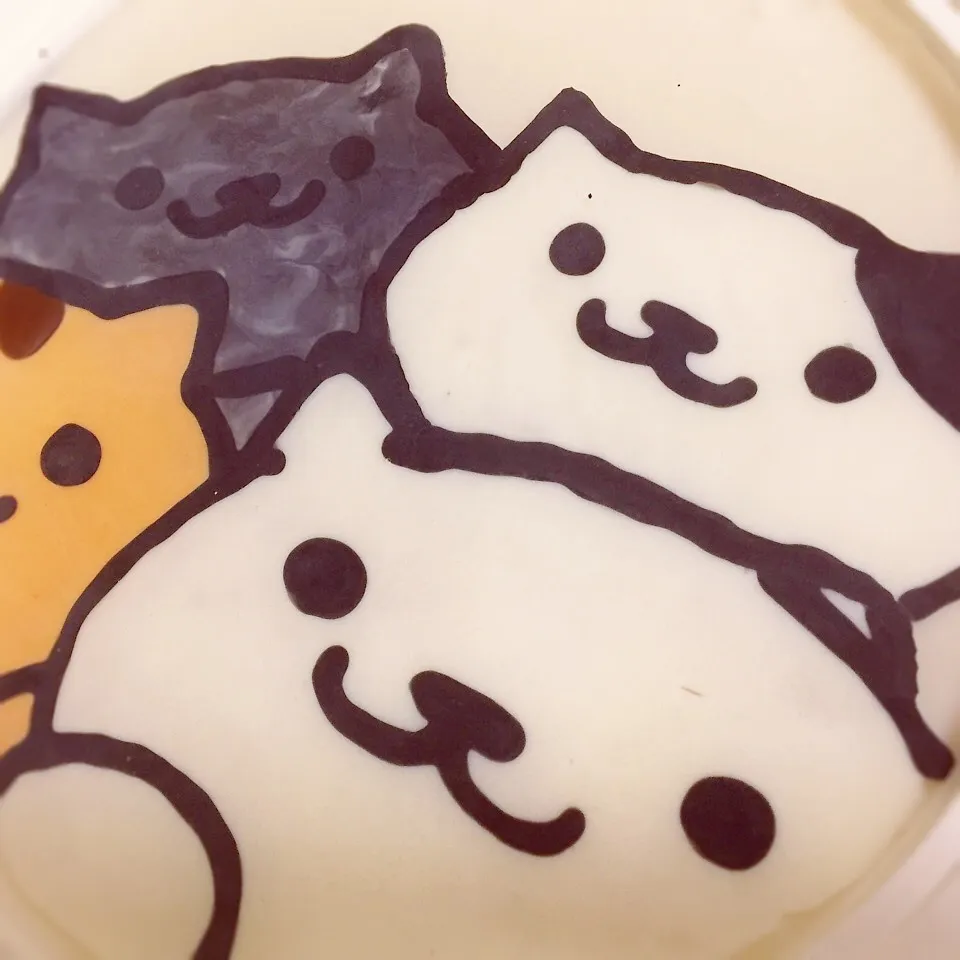 ねこあつめキャラデコケーキ♪|すず猫ママさん