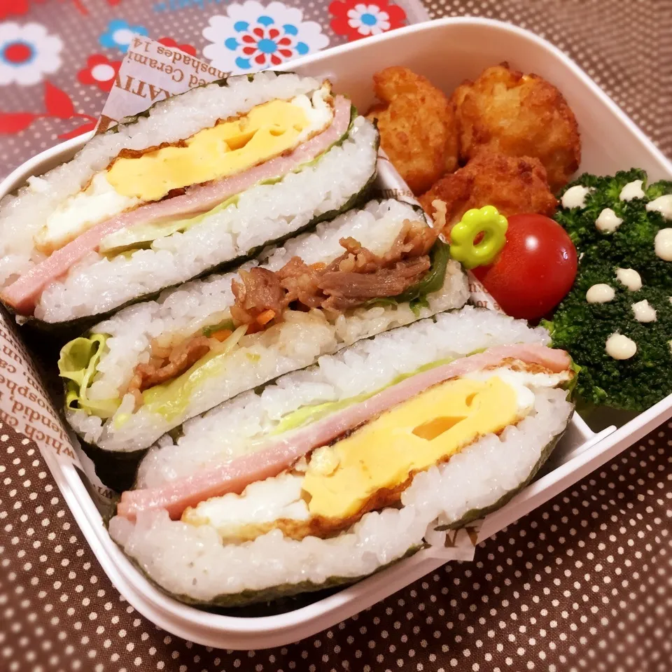 Snapdishの料理写真:旦那のお弁当♪3月8日♪|@konomi.619さん