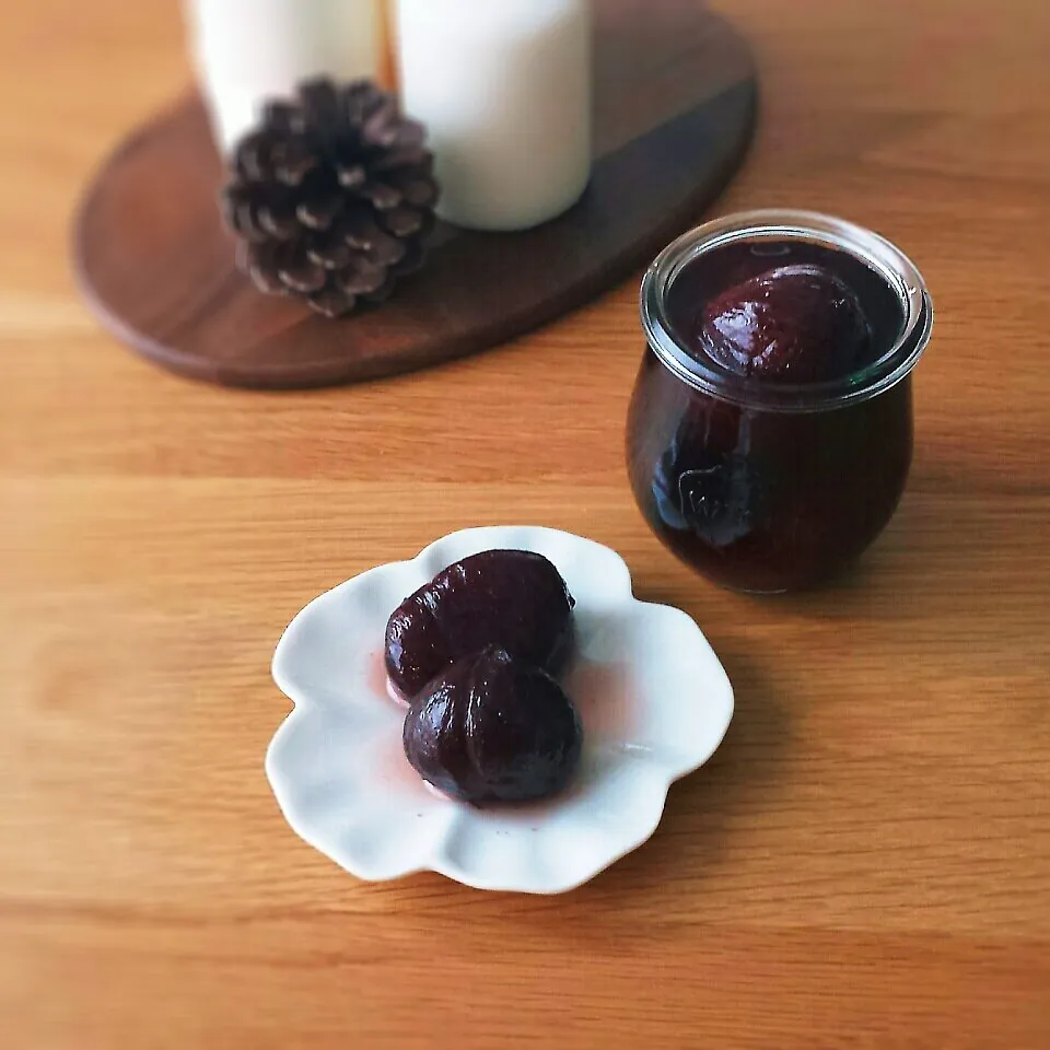 渋皮煮。ブランデーなしで♪|ティモカさん