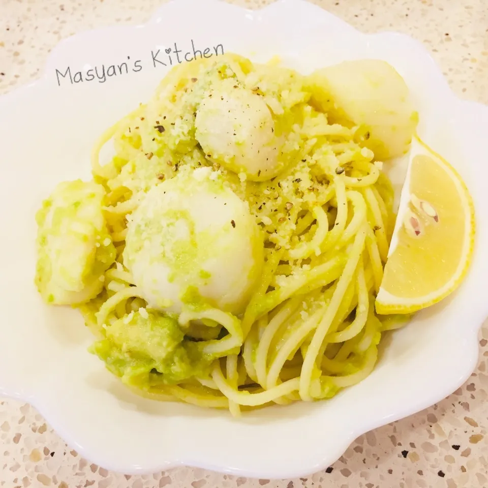 調味料としても使える アボカドホタテパスタ|Miyukiさん