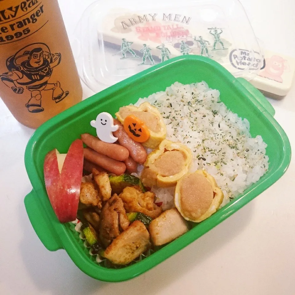 Snapdishの料理写真:次女のお弁当 10/31|やみぃさん