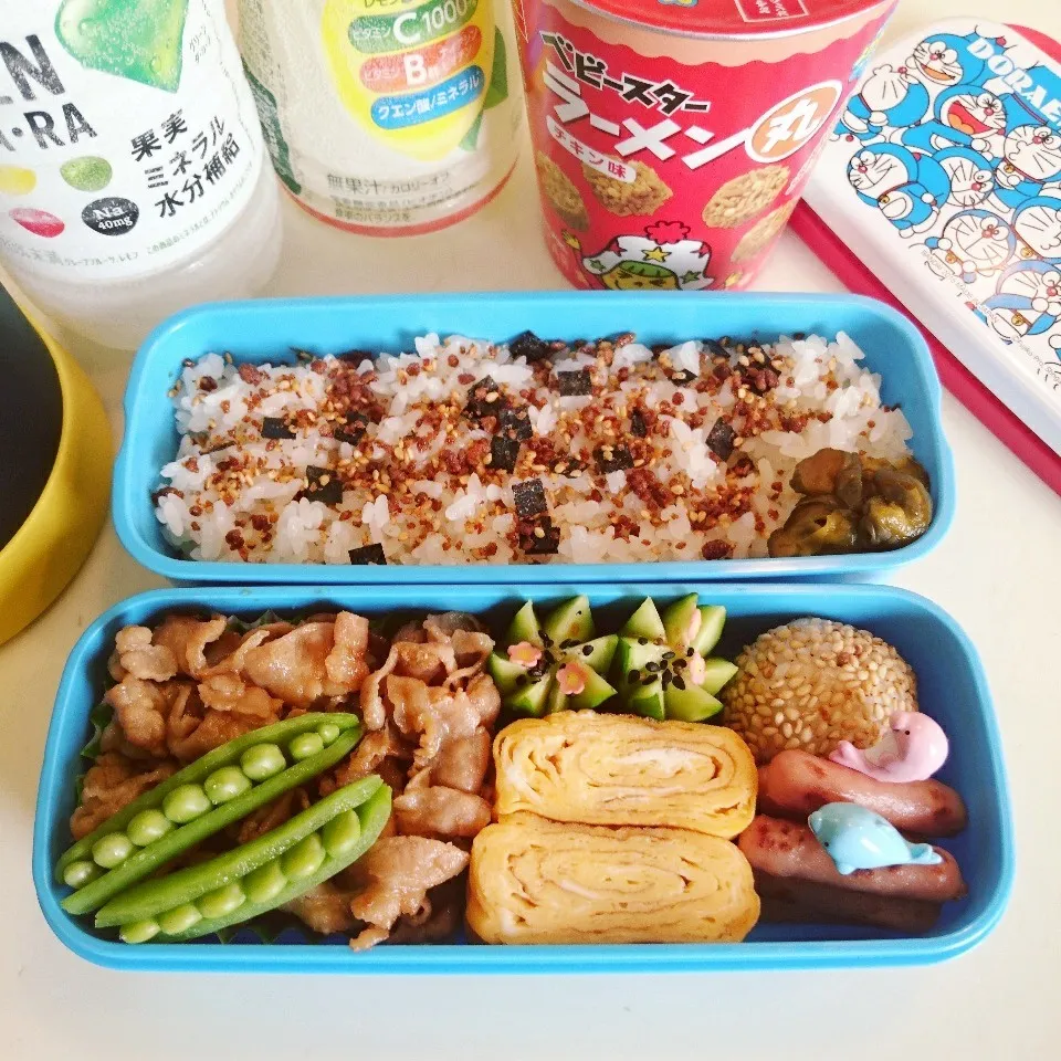 Snapdishの料理写真:次女のお弁当 7/22|やみぃさん