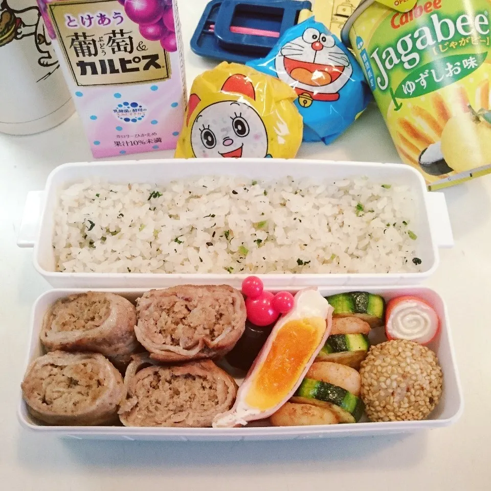 Snapdishの料理写真:次女のお弁当 7/4|やみぃさん