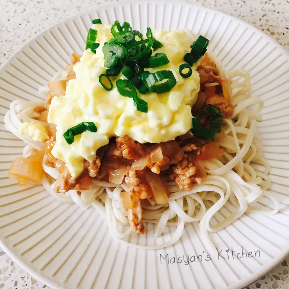 揚げないからすぐ出来る チキン南蛮風冷やしうどん|Miyukiさん