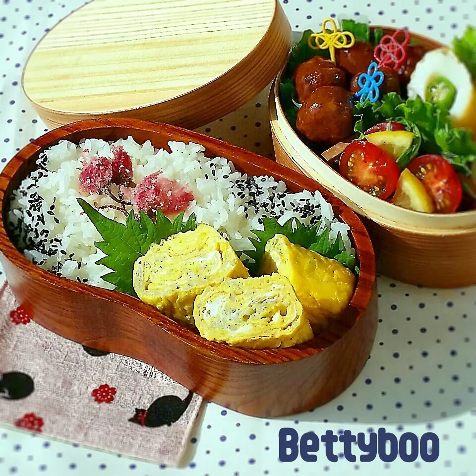 ﾁｮｯﾄ手抜きな(´-ω-｀;)ゞぉ弁当|bettyさん