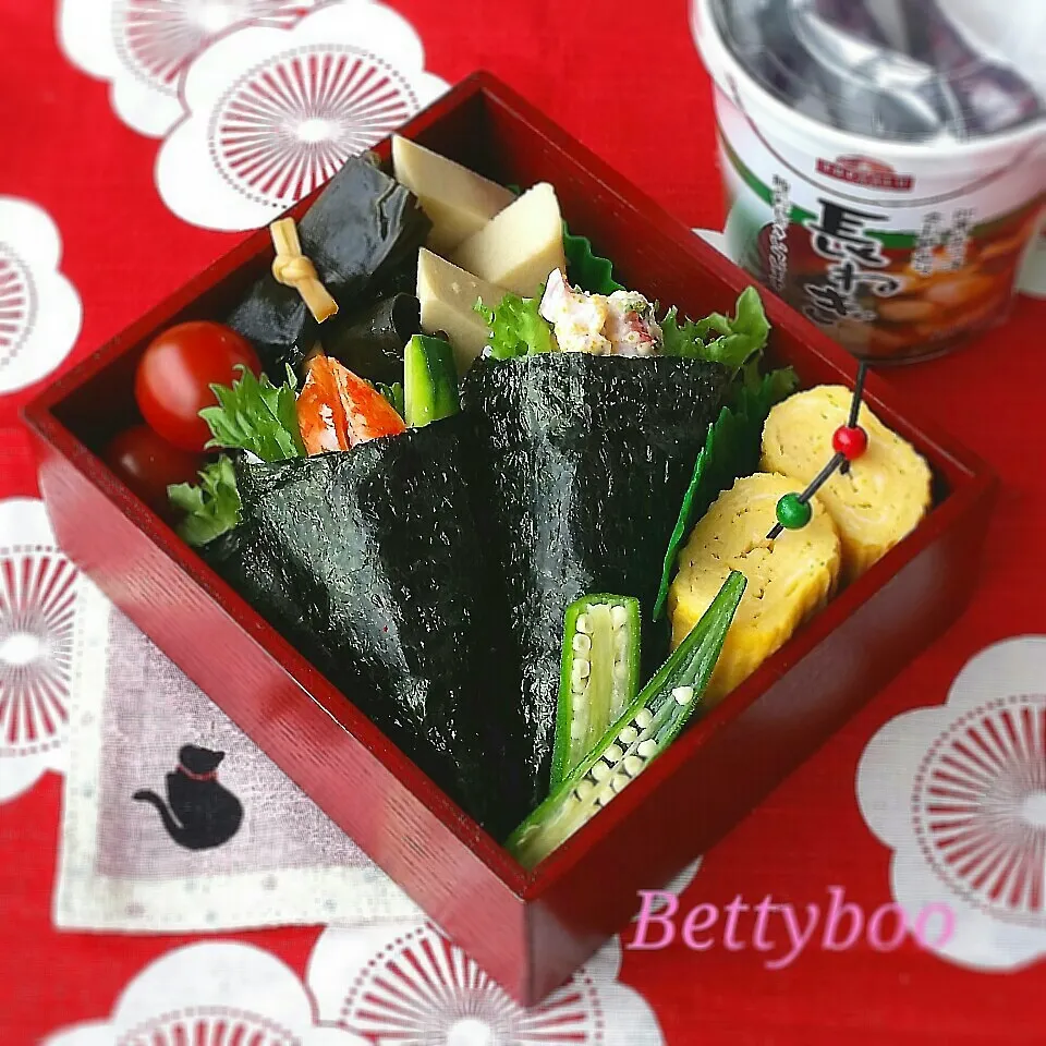 手巻き寿司でぉ弁当!(^^)!|bettyさん