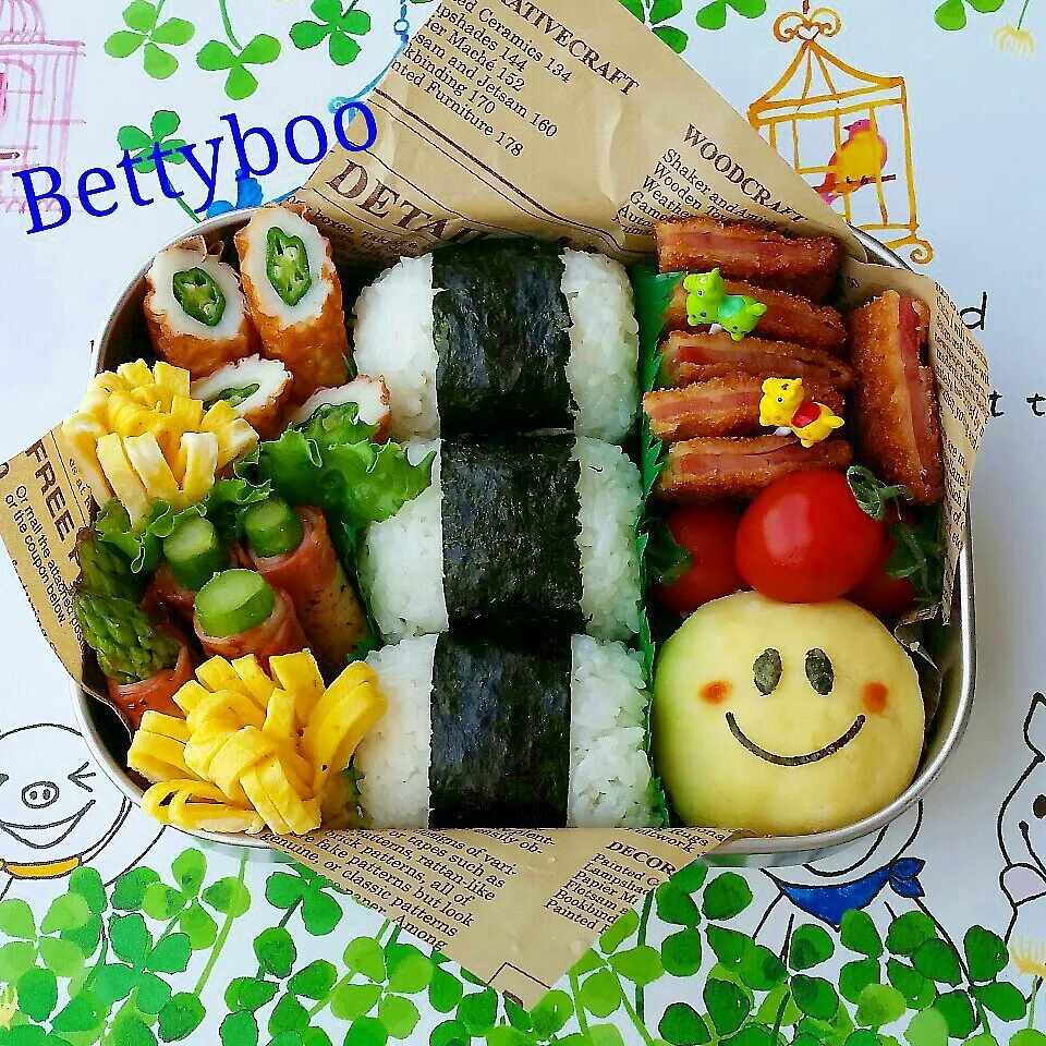 懐かしの♡ﾊﾑｶﾂ♡弁当|bettyさん