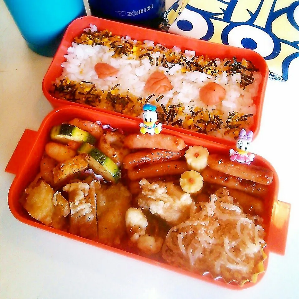 Snapdishの料理写真:次女の部活弁|やみぃさん