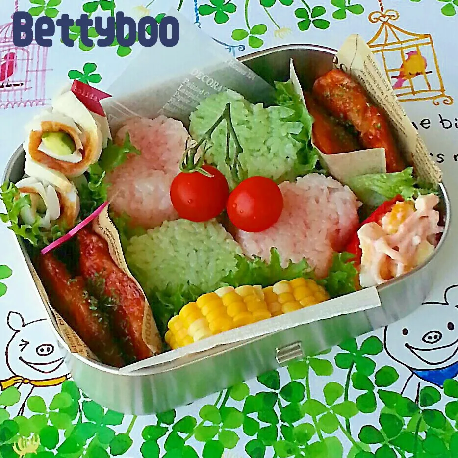 ﾁｷﾝのｹﾁｬｯﾌﾟｿﾃｰのぉ弁当|bettyさん