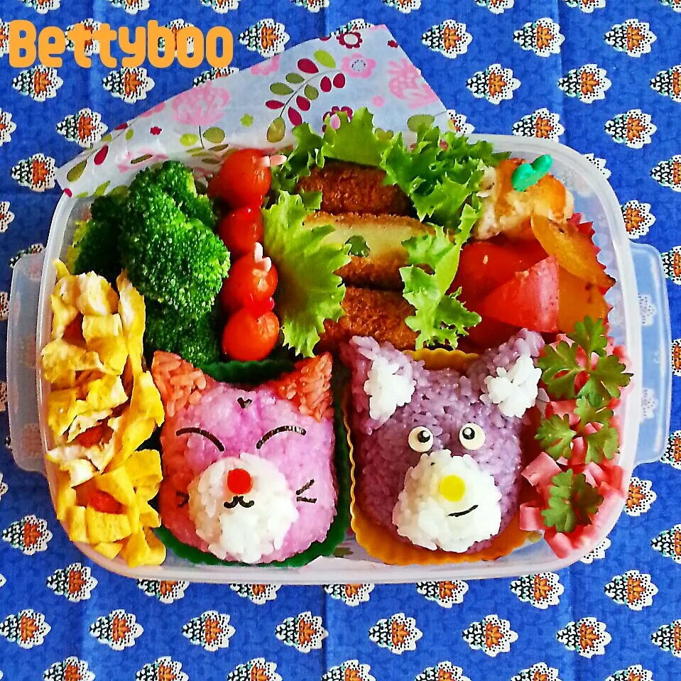 ありがとﾆｬﾝ☆感謝だﾜﾝ*なぉ弁当|bettyさん