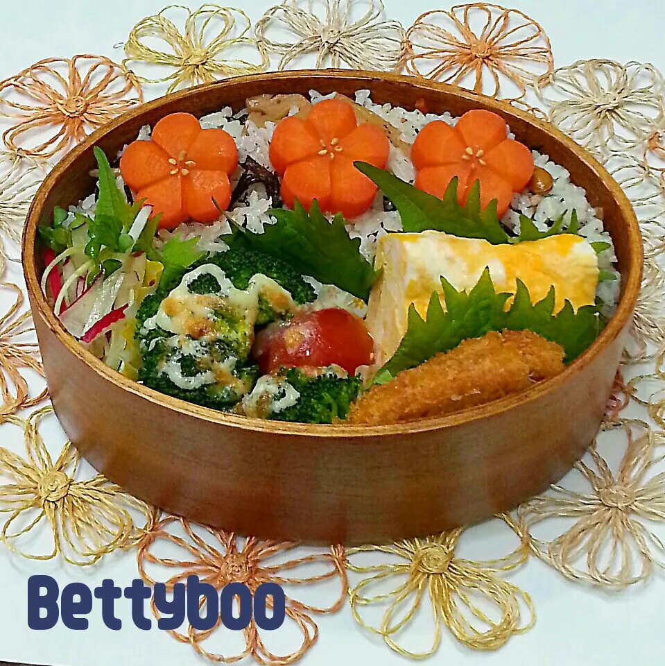 ﾋｼﾞｷご飯のぉ弁当|bettyさん