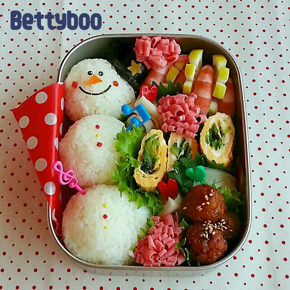 ｽﾉｰﾏﾝのぉ弁当＊|bettyさん