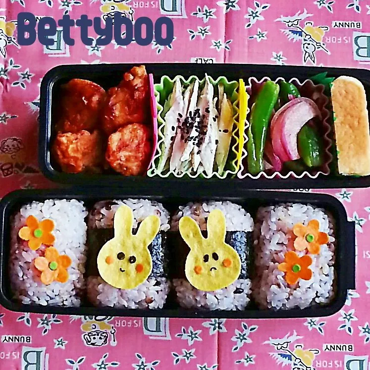 鶏唐揚げのぉ弁当|bettyさん