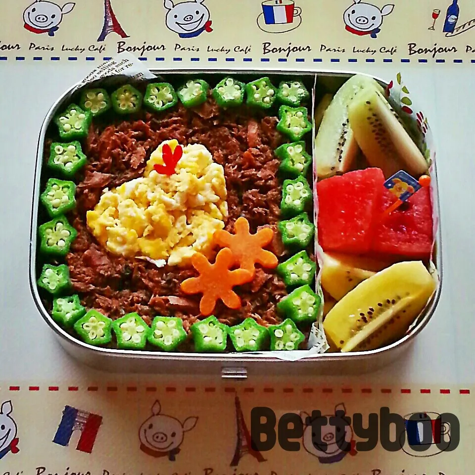 鯖そぼろ御飯のぉ弁当|bettyさん