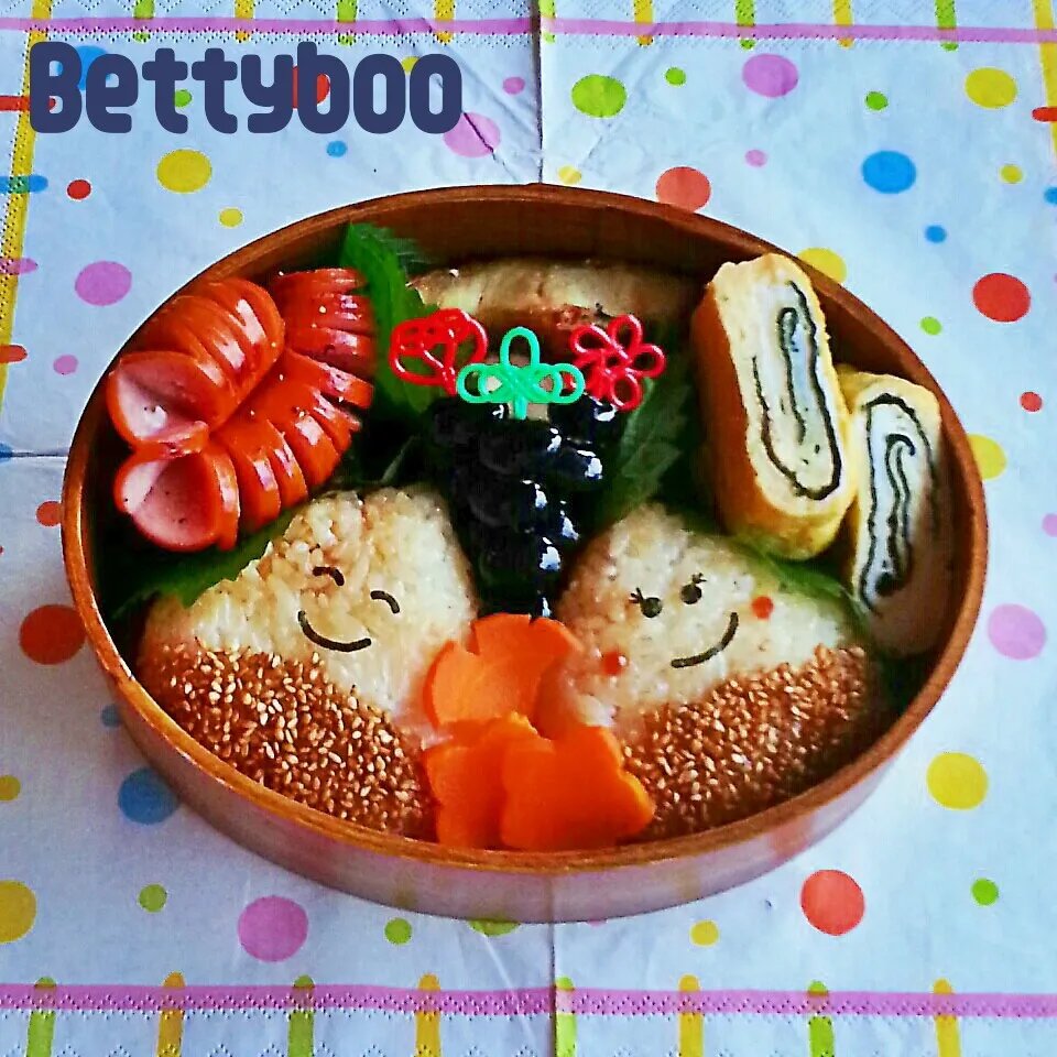 *ﾗﾌﾞﾗﾌﾞ栗ｸﾝ栗ﾁｬﾝ*のぉ弁当|bettyさん