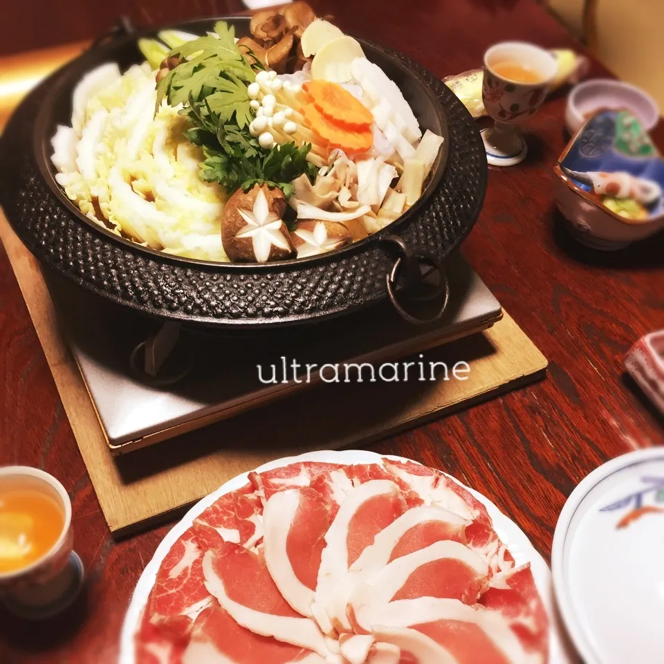 ＊しし鍋（みそ味）！＊|ultramarineさん