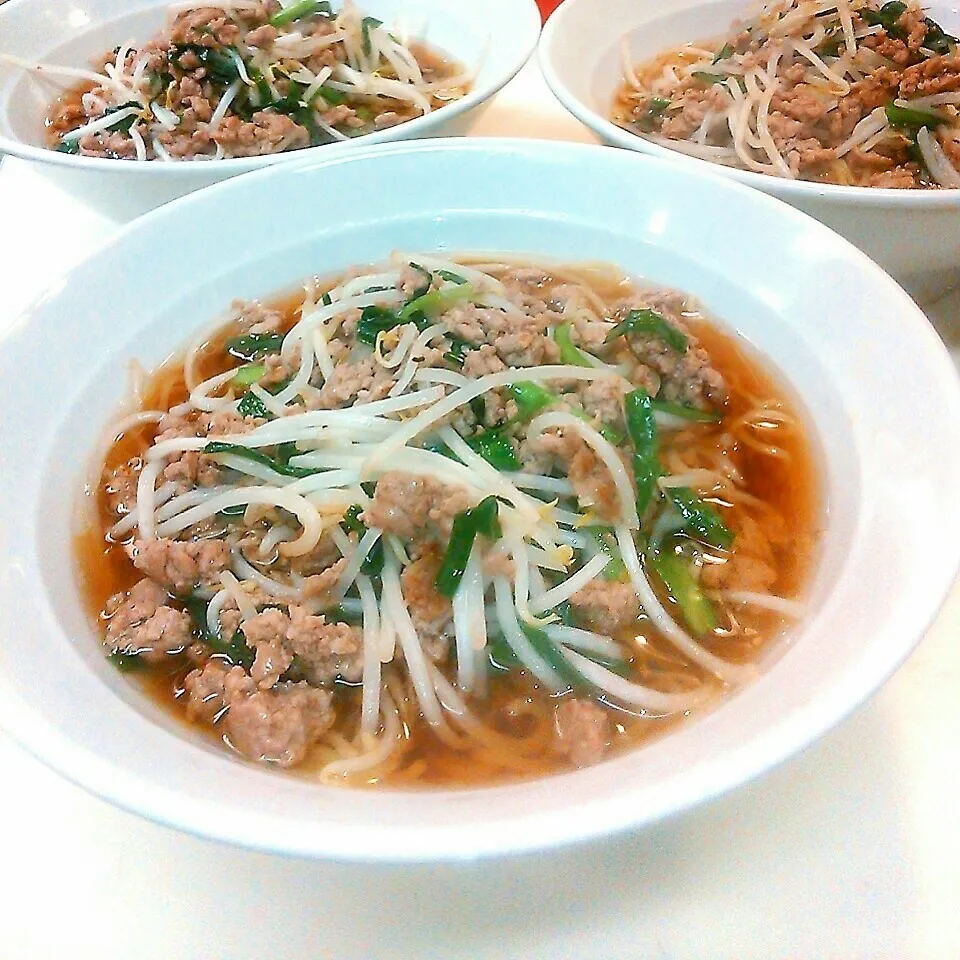 Snapdishの料理写真:ラーメン(^o^)|やみぃさん