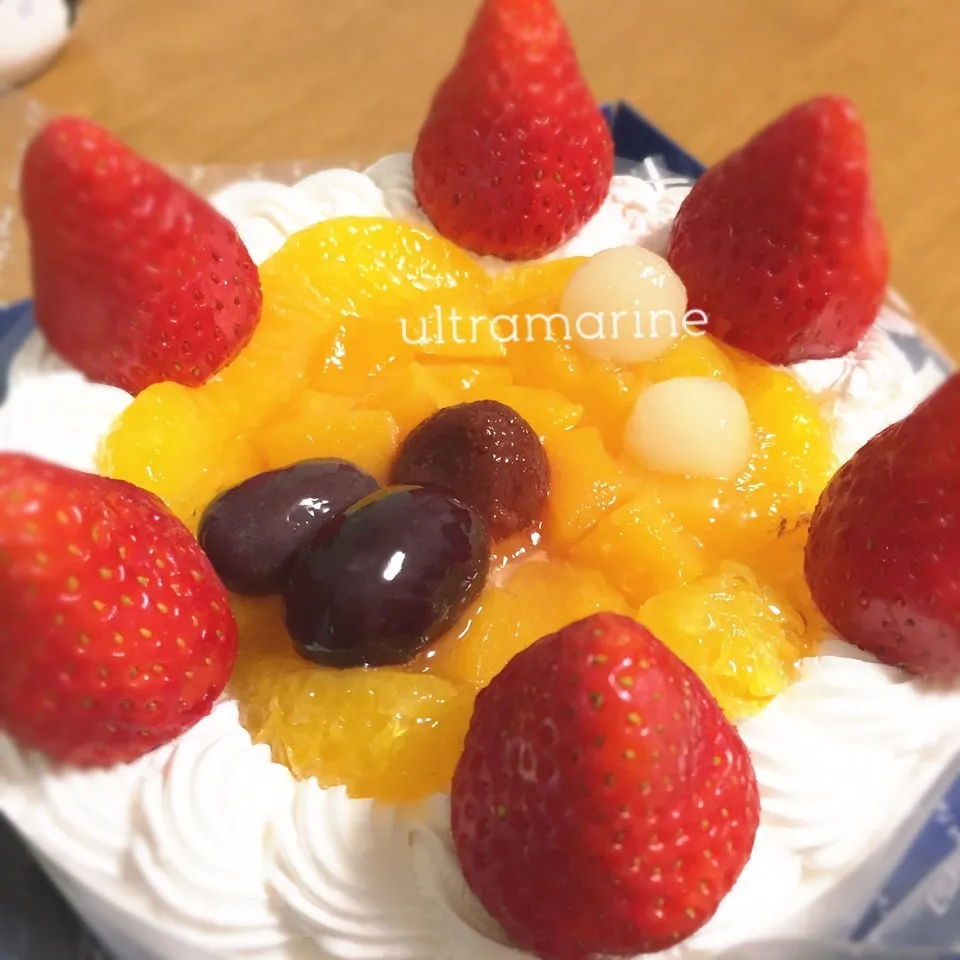 ＊卵乳小麦不使用♪クリスマスケーキ＊|ultramarineさん