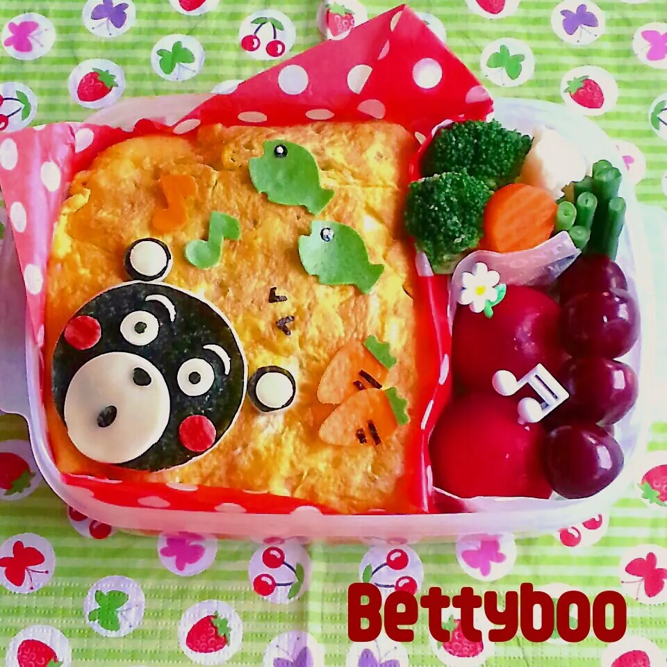 ビックリ! “くまモン“のぉ弁当|bettyさん