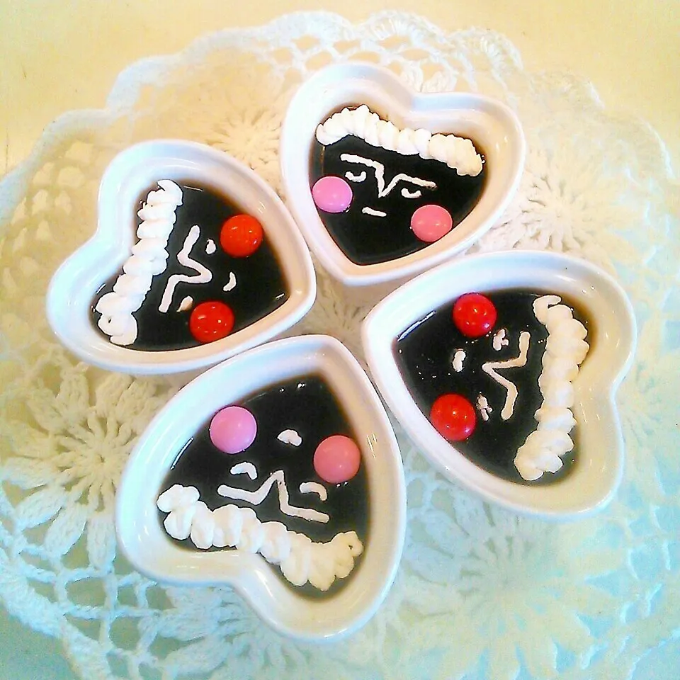 マダムコーヒーゼリーでよっちさんおめでとう♡|やみぃさん