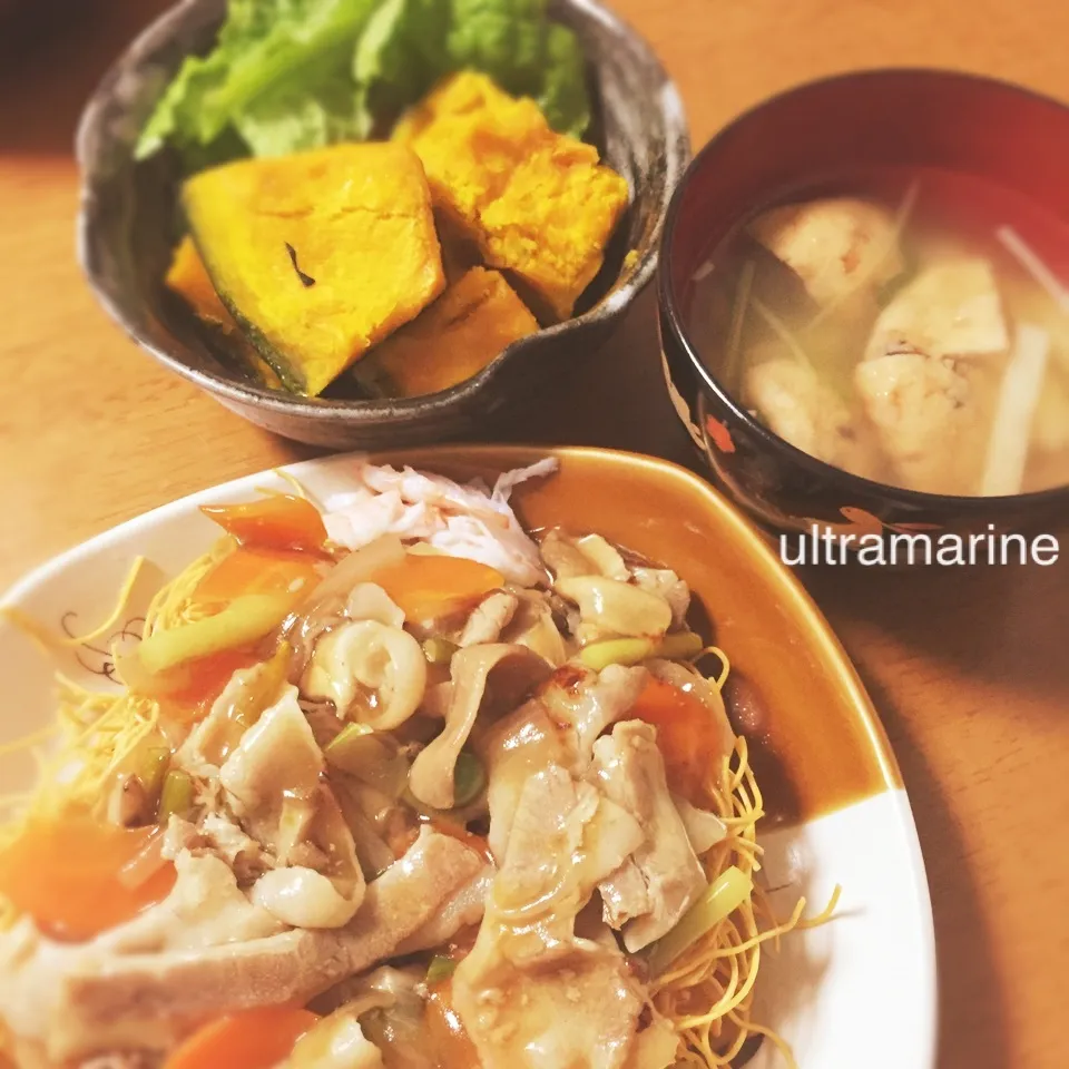 Snapdishの料理写真:＊長崎皿うどん♪＊|ultramarineさん