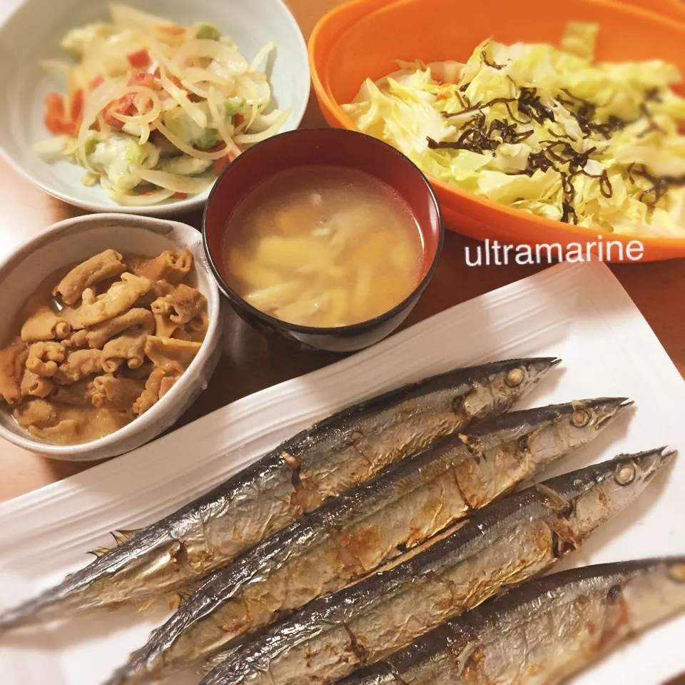 ＊あっさり晩ごはん♪アデノウイルス。(T＿T)＊|ultramarineさん