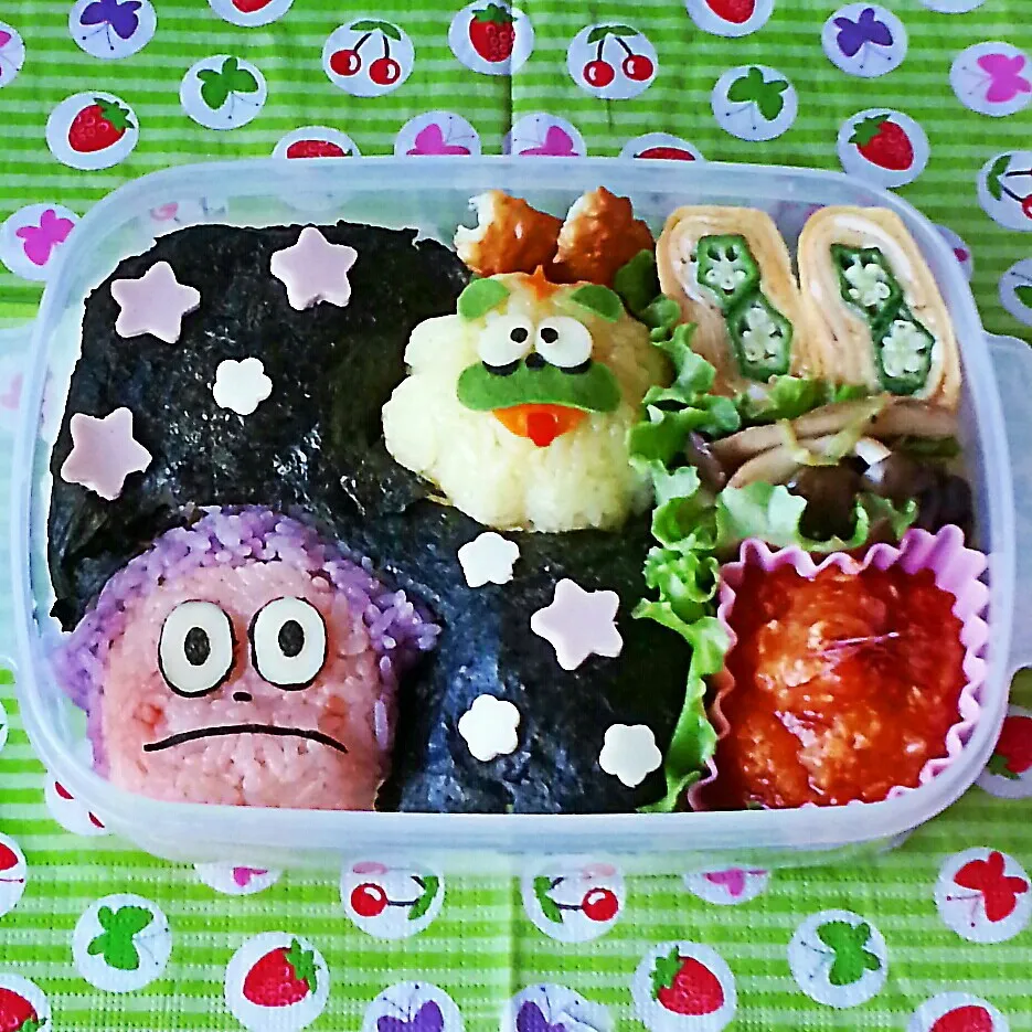 ﾆﾝﾆﾝ♪ハットリ君のお弁当|bettyさん