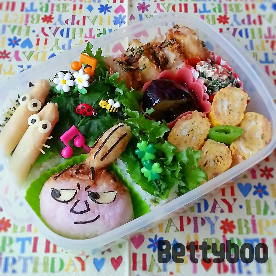 Snapdishの料理写真:森の中の＊ミー＊のお弁当|bettyさん