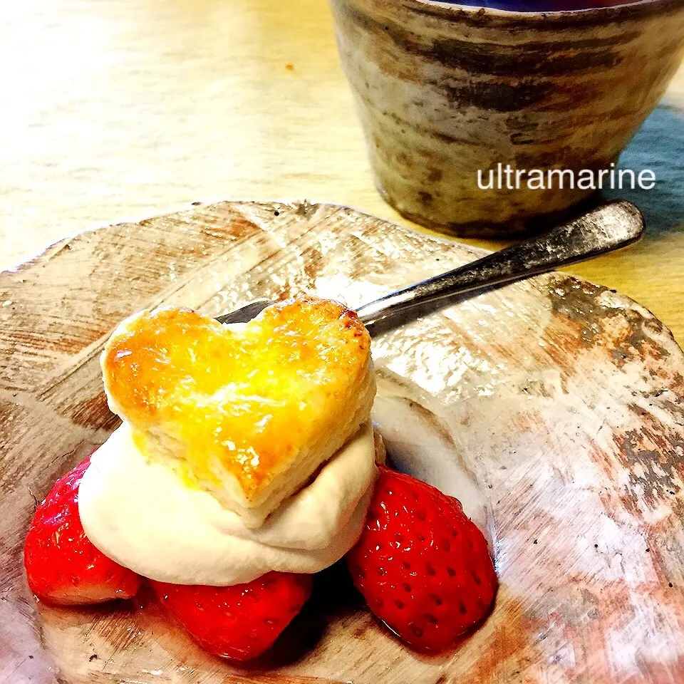 ＊♡のいちごのショートケーキ＊|ultramarineさん