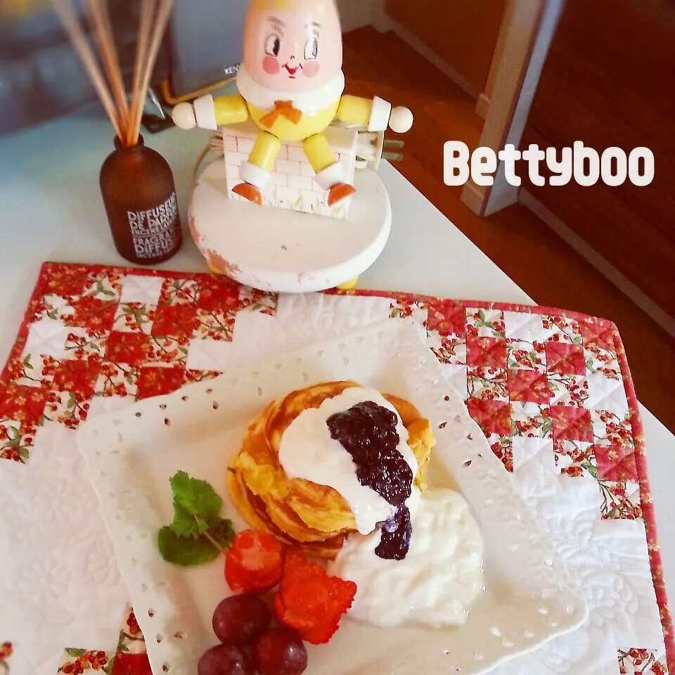 Snapdishの料理写真:旦那様の朝ごはん|bettyさん