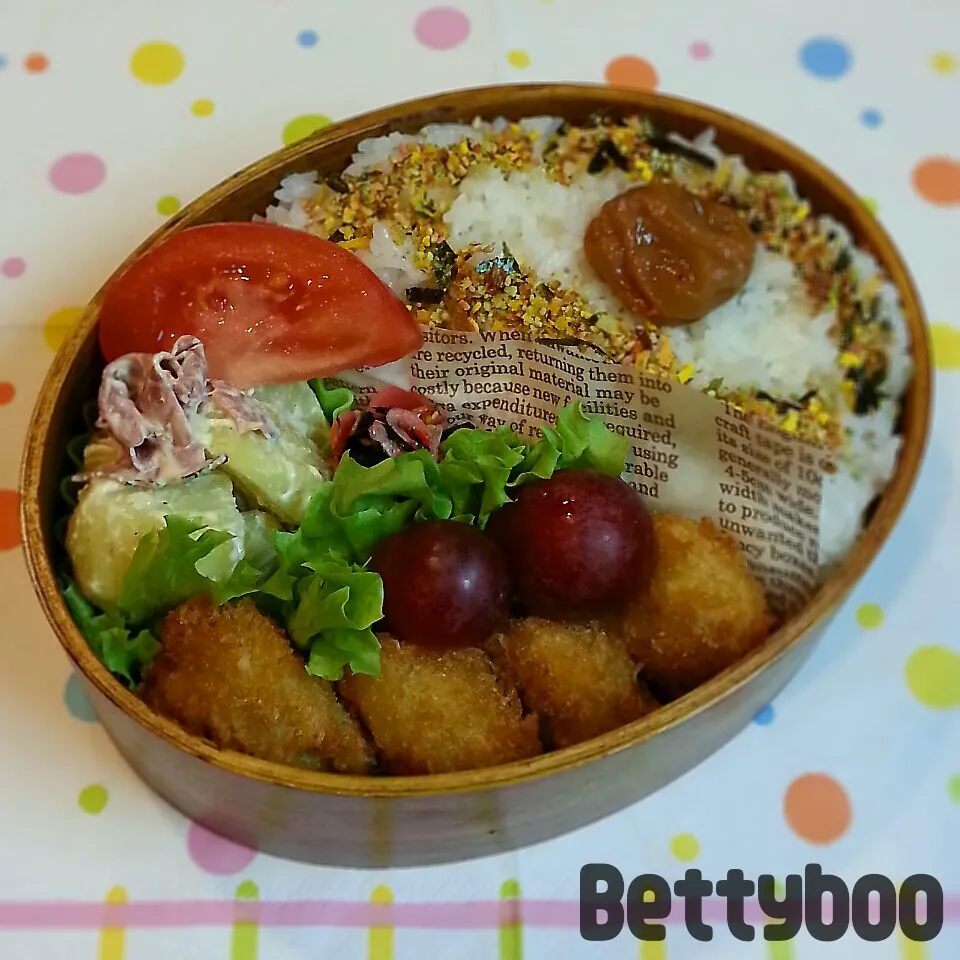 ホタテフライのお弁当|bettyさん