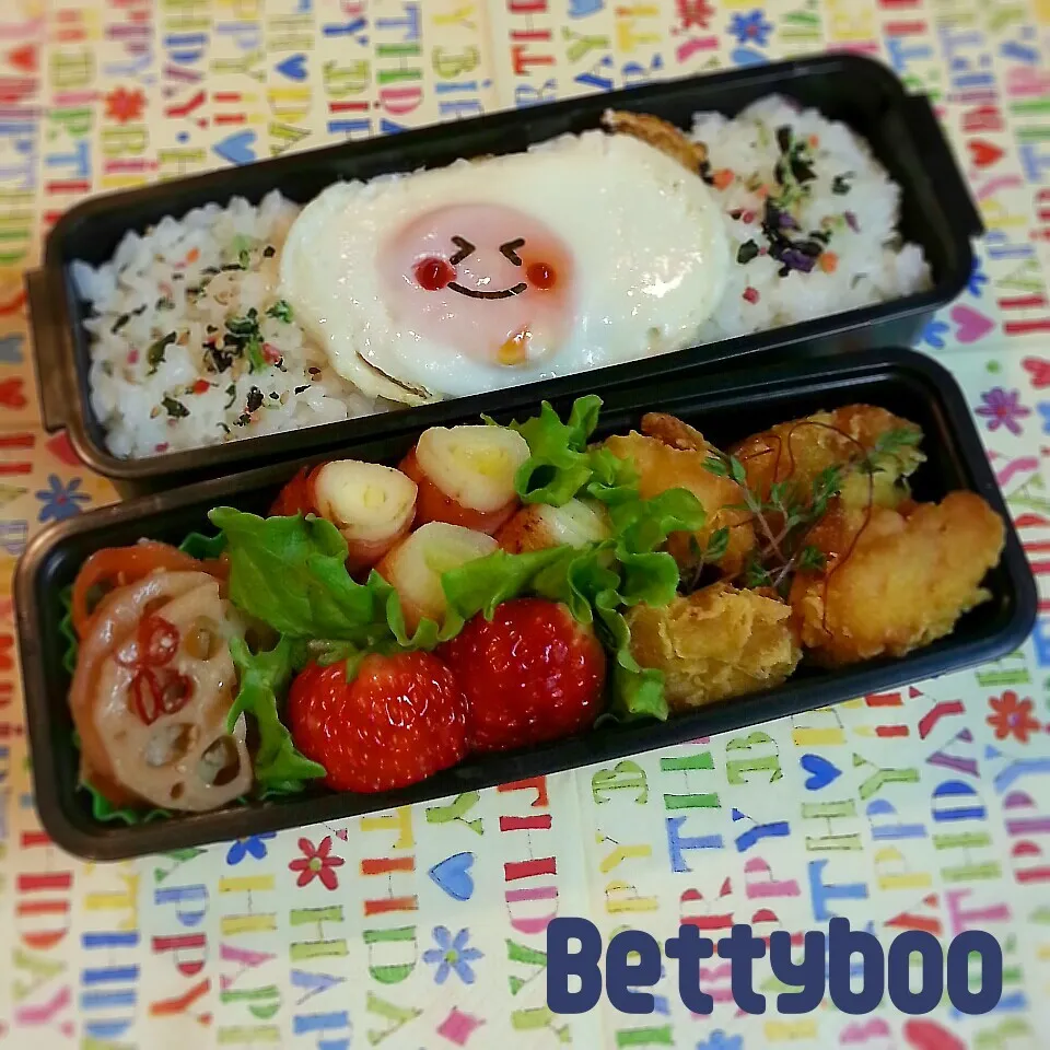 一度やりたかった♪&ﾏﾖからのお弁当|bettyさん