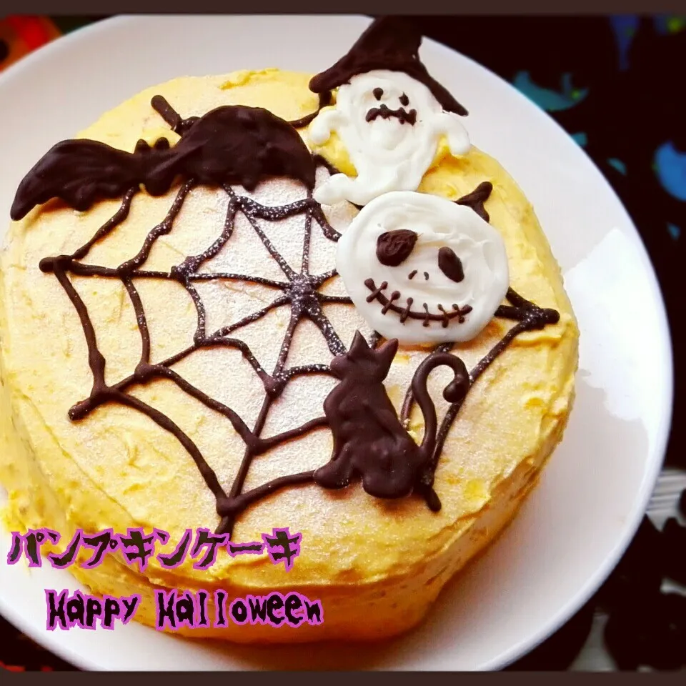 ハロウィンパンプキンケーキ🎃|みゆ吉さん