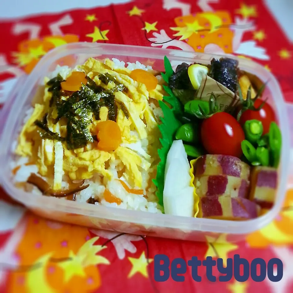 ちらし寿司のお弁当|bettyさん