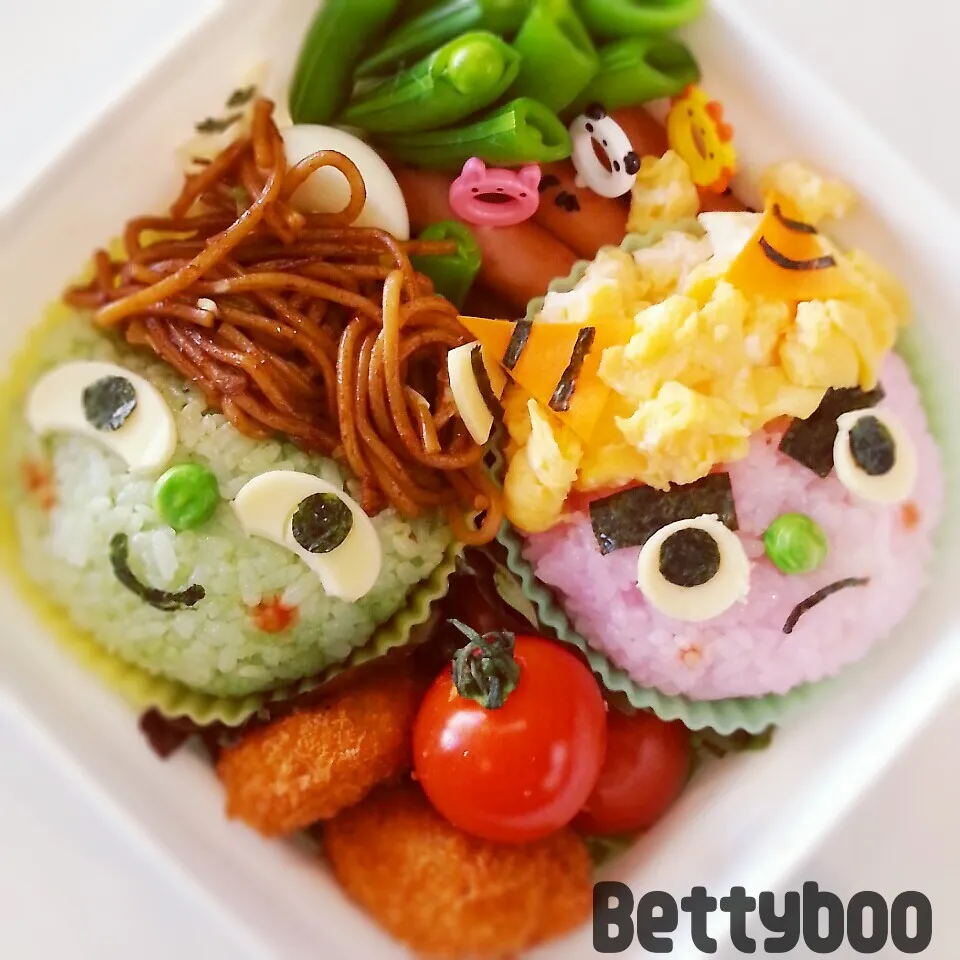 Snapdishの料理写真:鬼っ子♪のキャラ弁|bettyさん