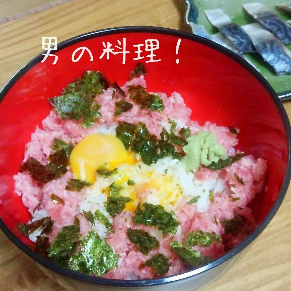 荒々しいすき身丼　(￣∇￣)|やんまぁさん