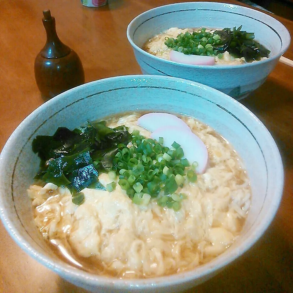 かき玉白石温麺♪|やみぃさん