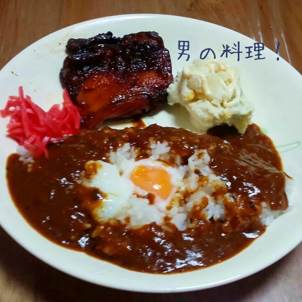 土砂降りカレー　|やんまぁさん