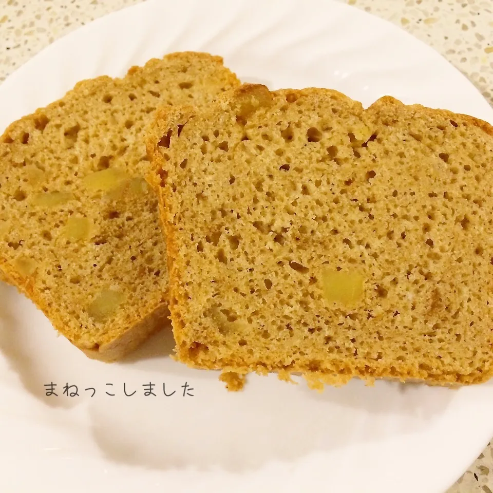 Snapdishの料理写真:Yoさんのピーナッツパウンドケーキ|Miyukiさん