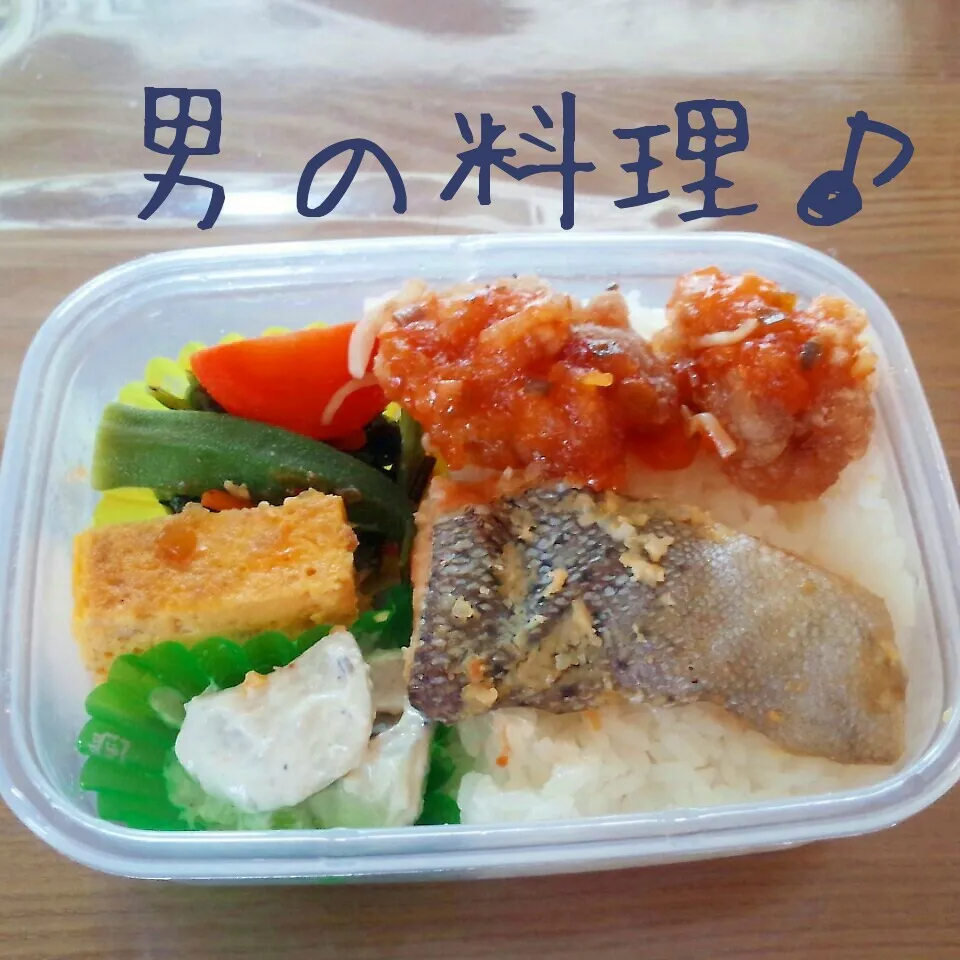 ザックJapanのような“詰めるのみ”弁当　|やんまぁさん