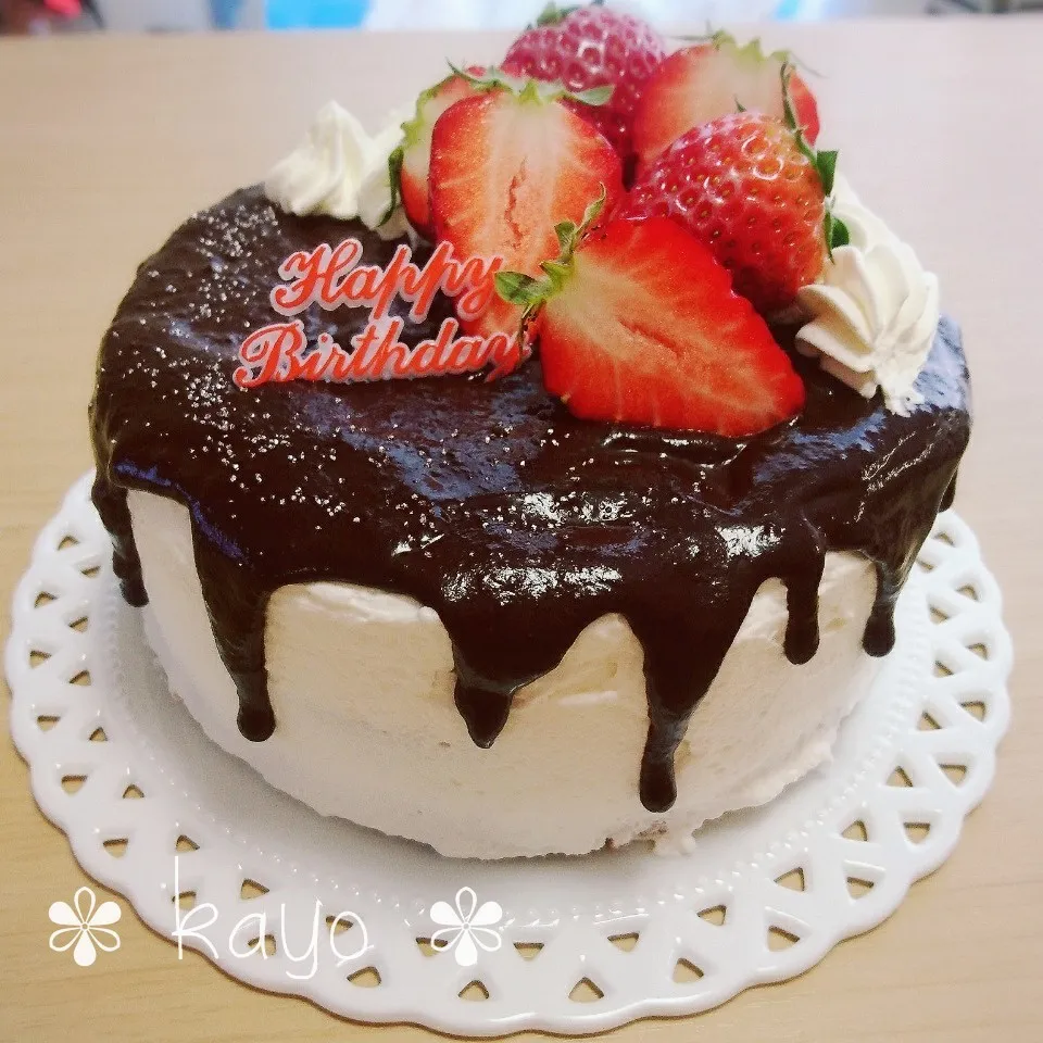 誕生日ケーキ♪|華さん