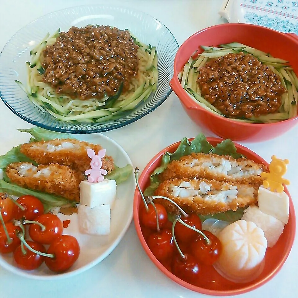 母娘の夕飯♪ジャージャー麺|やみぃさん