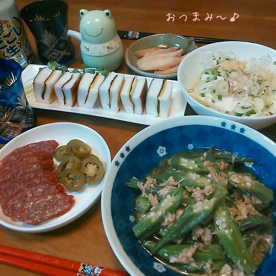 Snapdishの料理写真:おつまみ(*^_^*)|やみぃさん