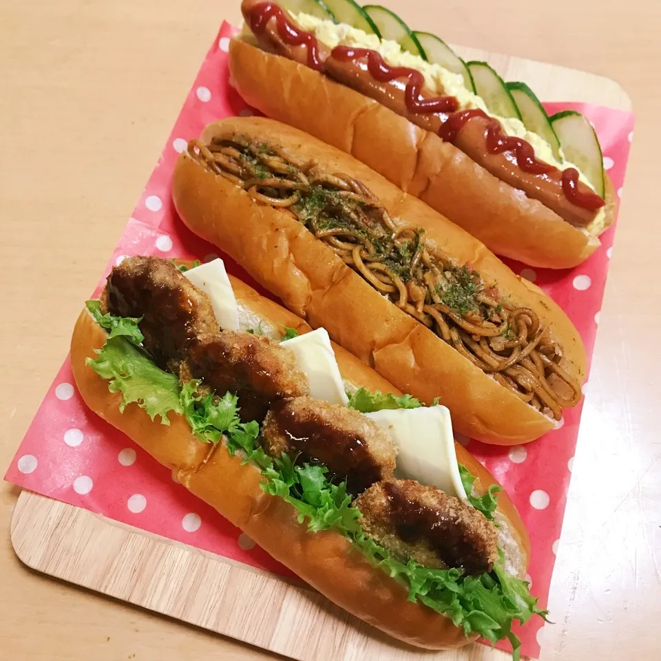 土曜授業のお昼ご飯✨コッペパンサンド②|ゆいなつさん