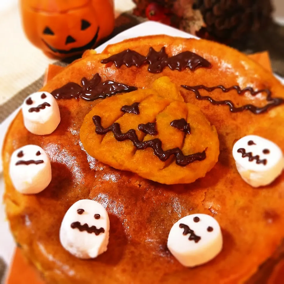 ハロウィンパンプキンチーズケーキ|charickさん