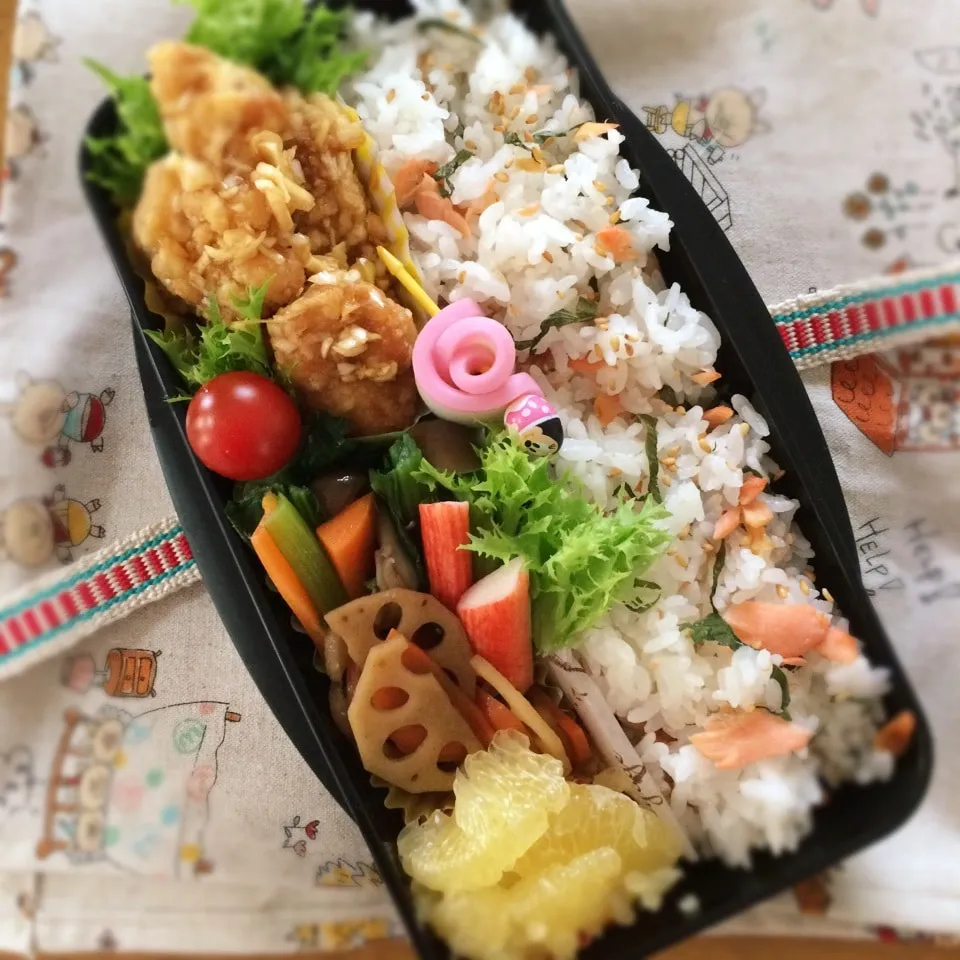 今日のお弁当(油淋鶏)|demekinさん